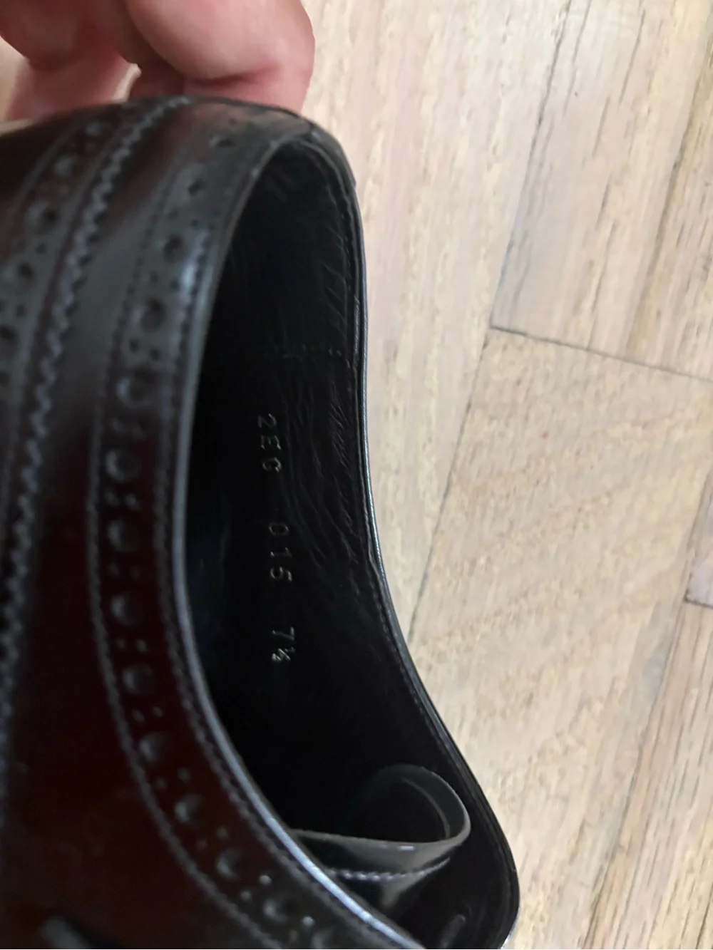 Prada classic wingtip